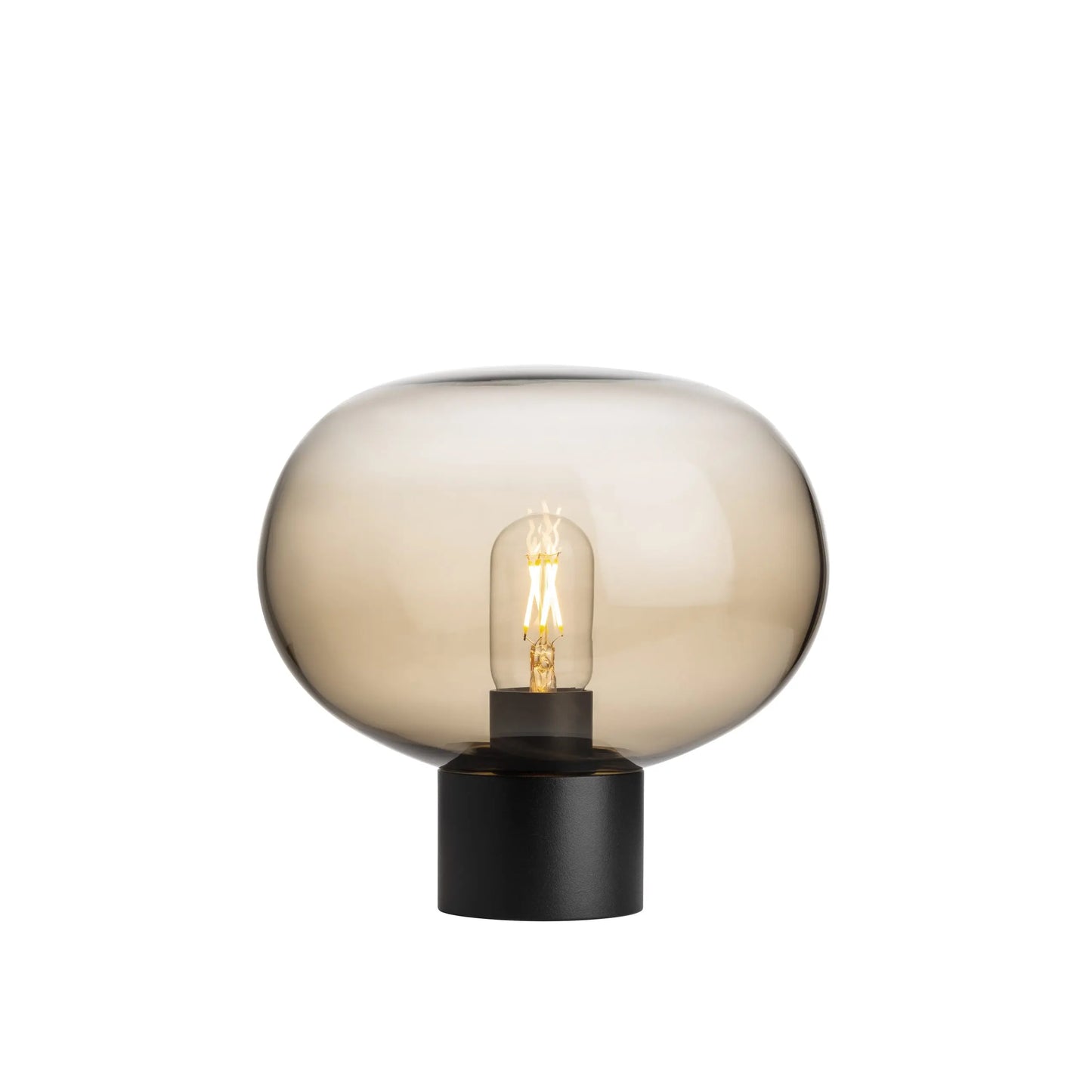 Bordlampe - arkivlampe 4169 - 16 cm - Kakao