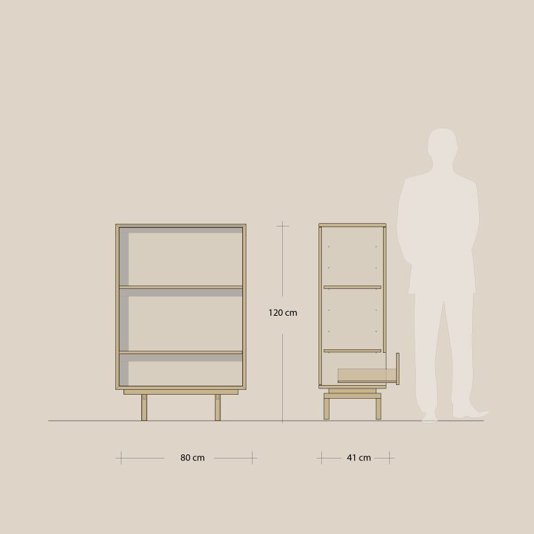 Abel - Høyskap H120