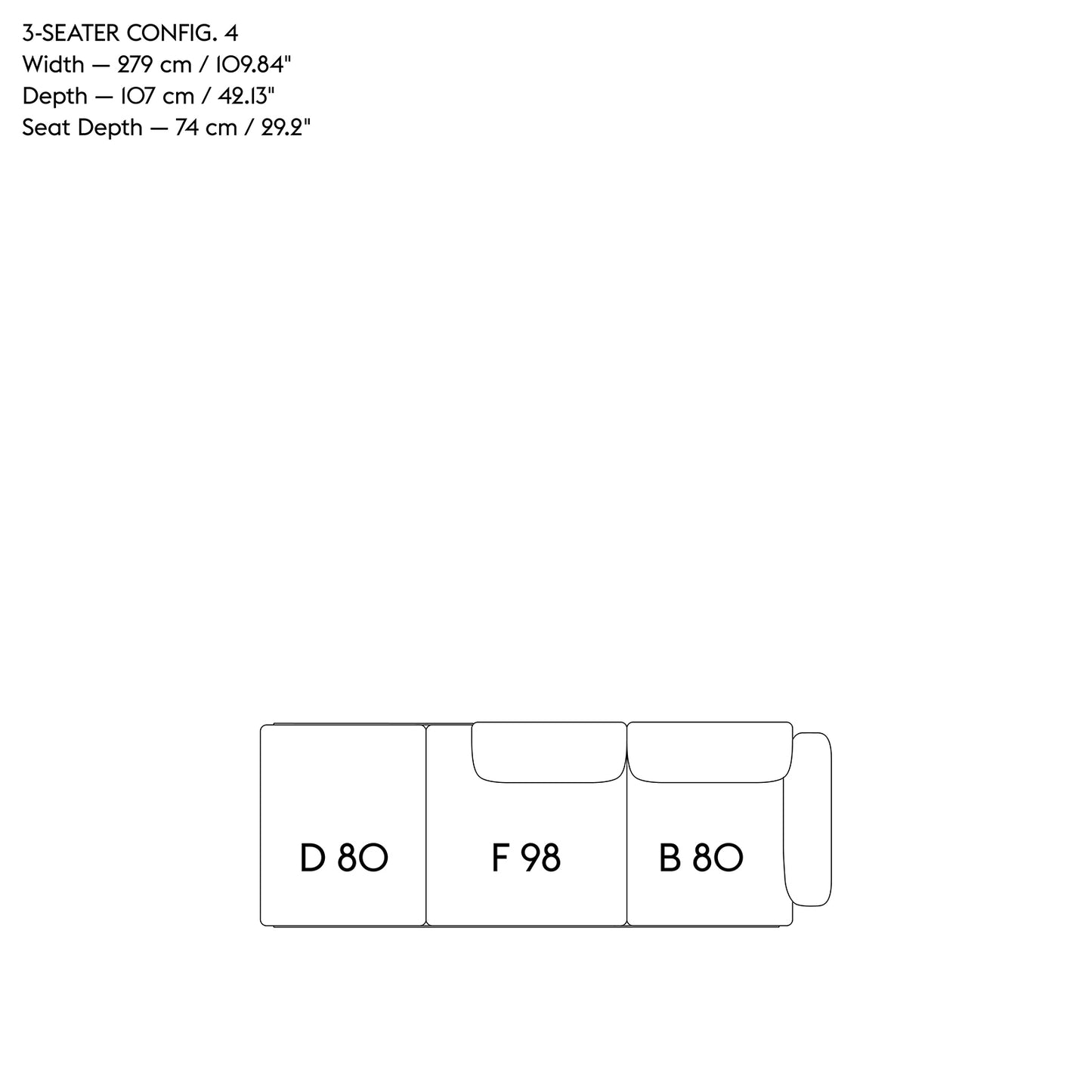 In Situ - 3 seter config 4/5