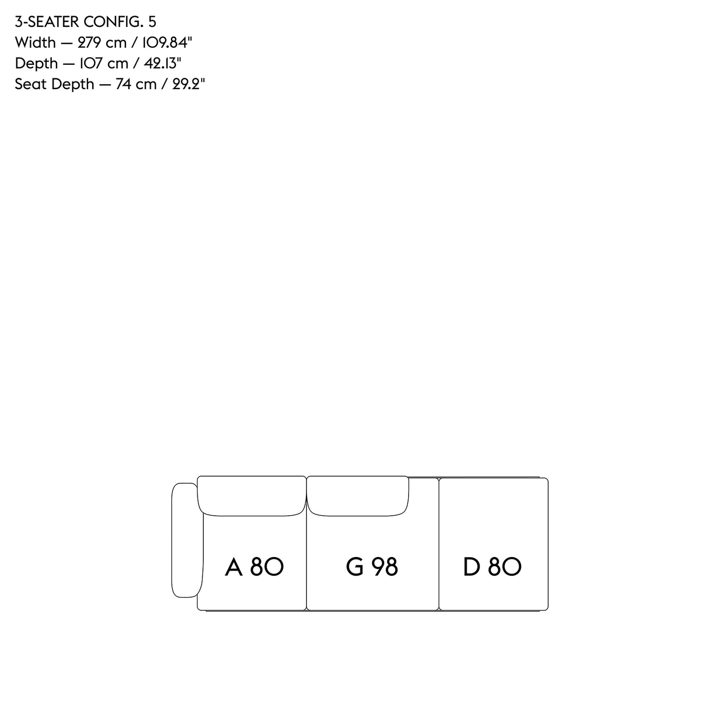 In Situ - 3 seter config 4/5