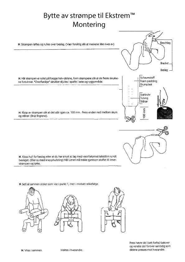 Ekstrem - Strømpe til stol - Knit