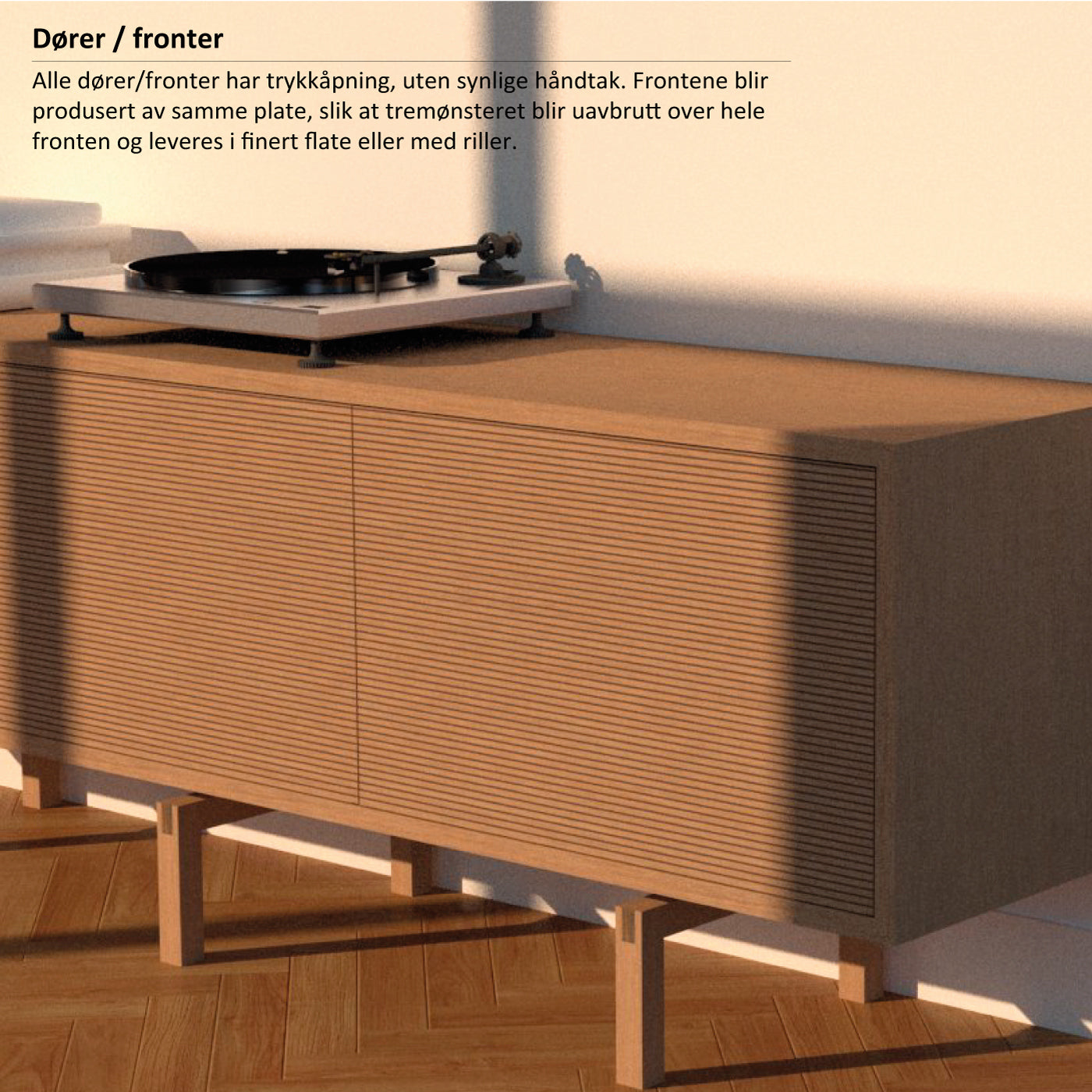 Abel - LP Konsoll - 120 cm