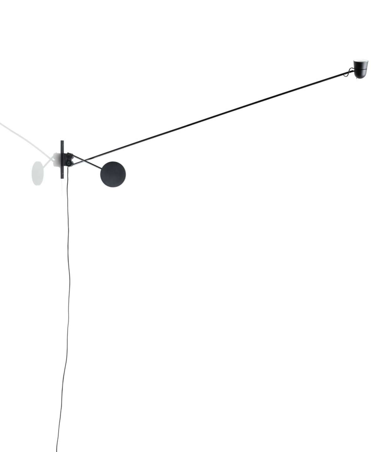 Counterbalance - Vegglampe - Sort