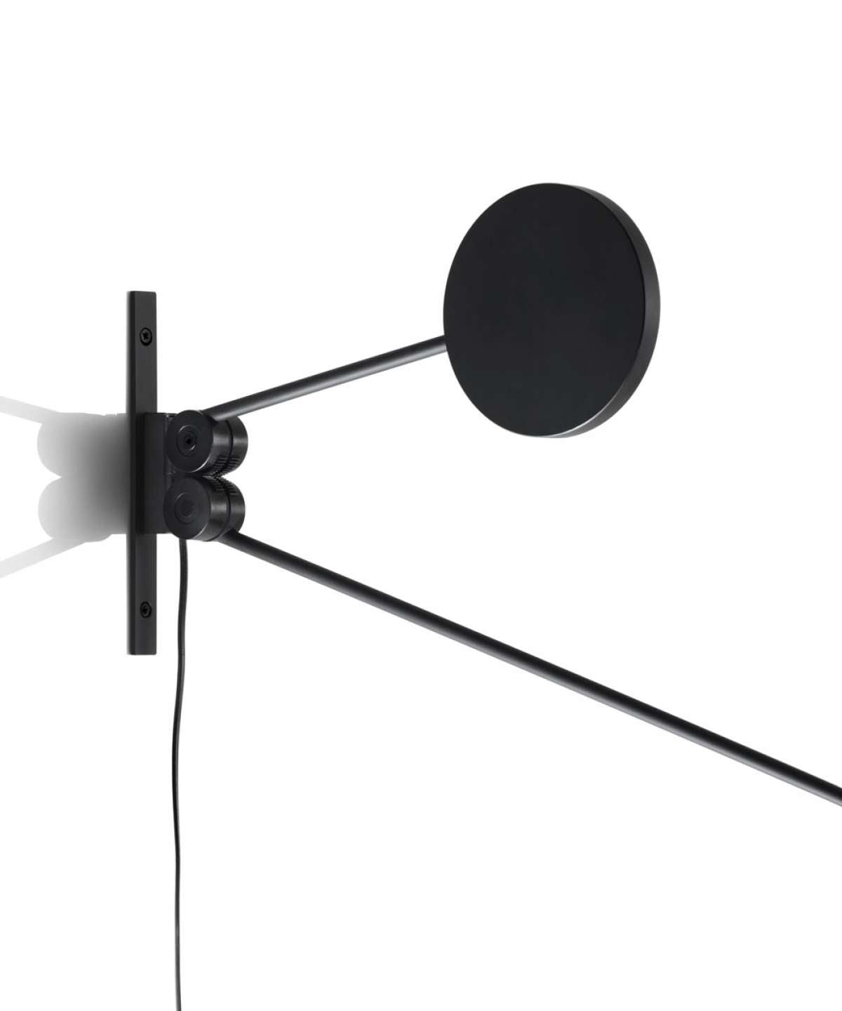 Counterbalance - Vegglampe - Sort