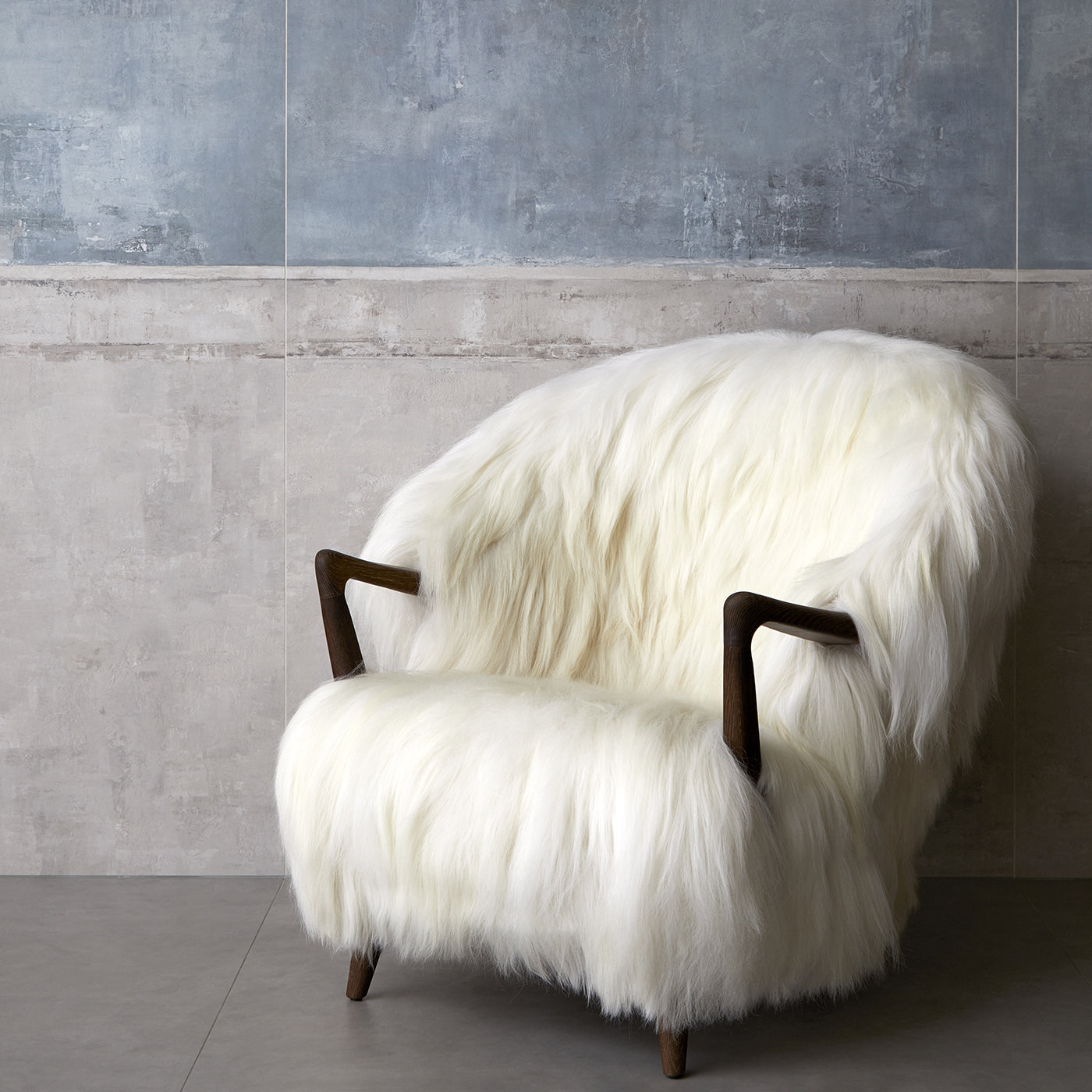 Fluffy - Lenestol - Hvit