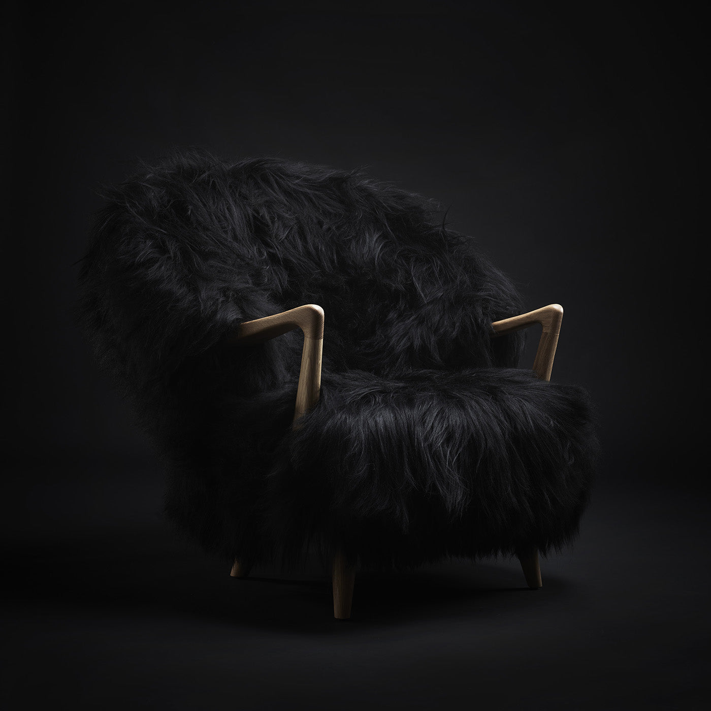 Fluffy - Lenestol - Hvit
