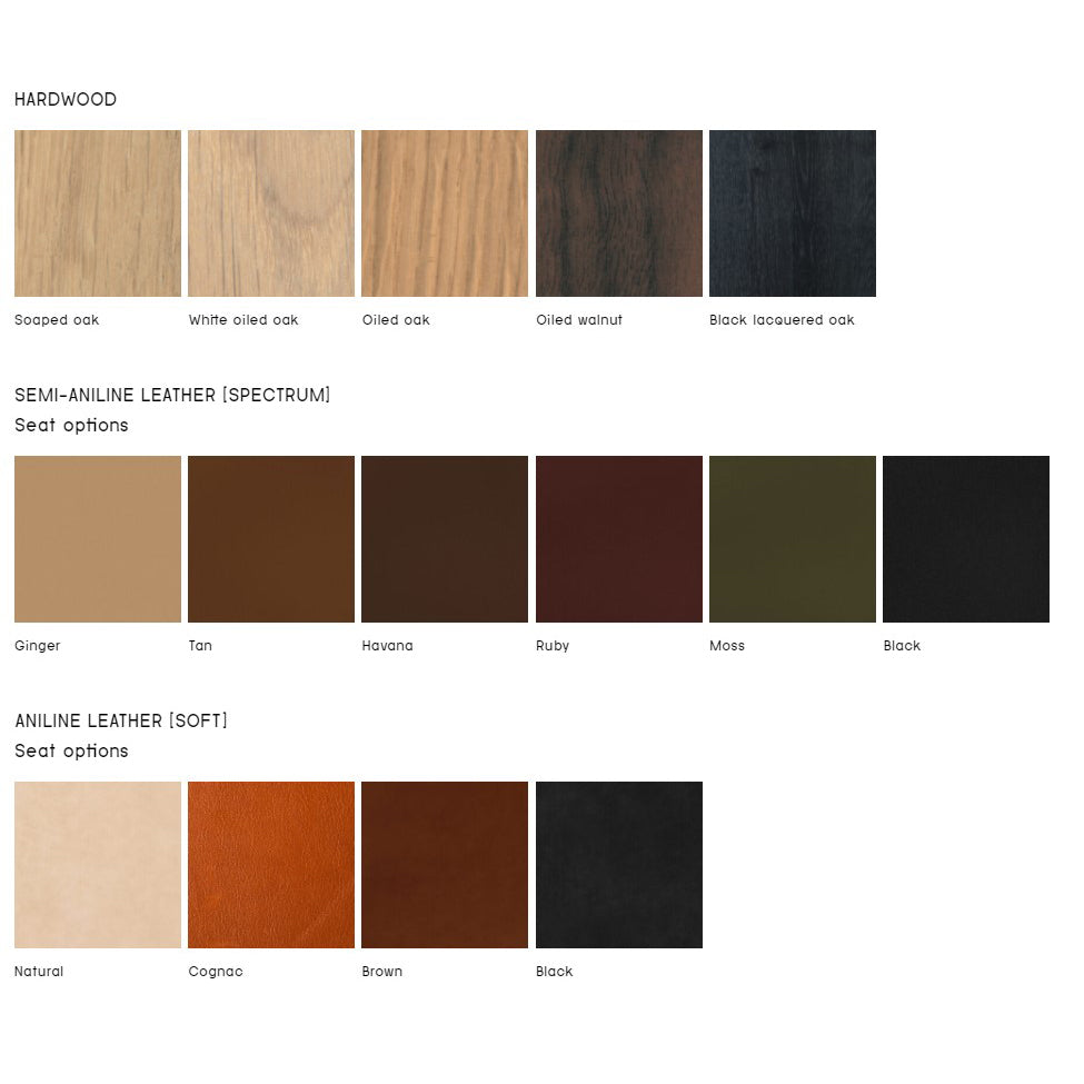 Veng - Spisestol - Tekstil/Skinn