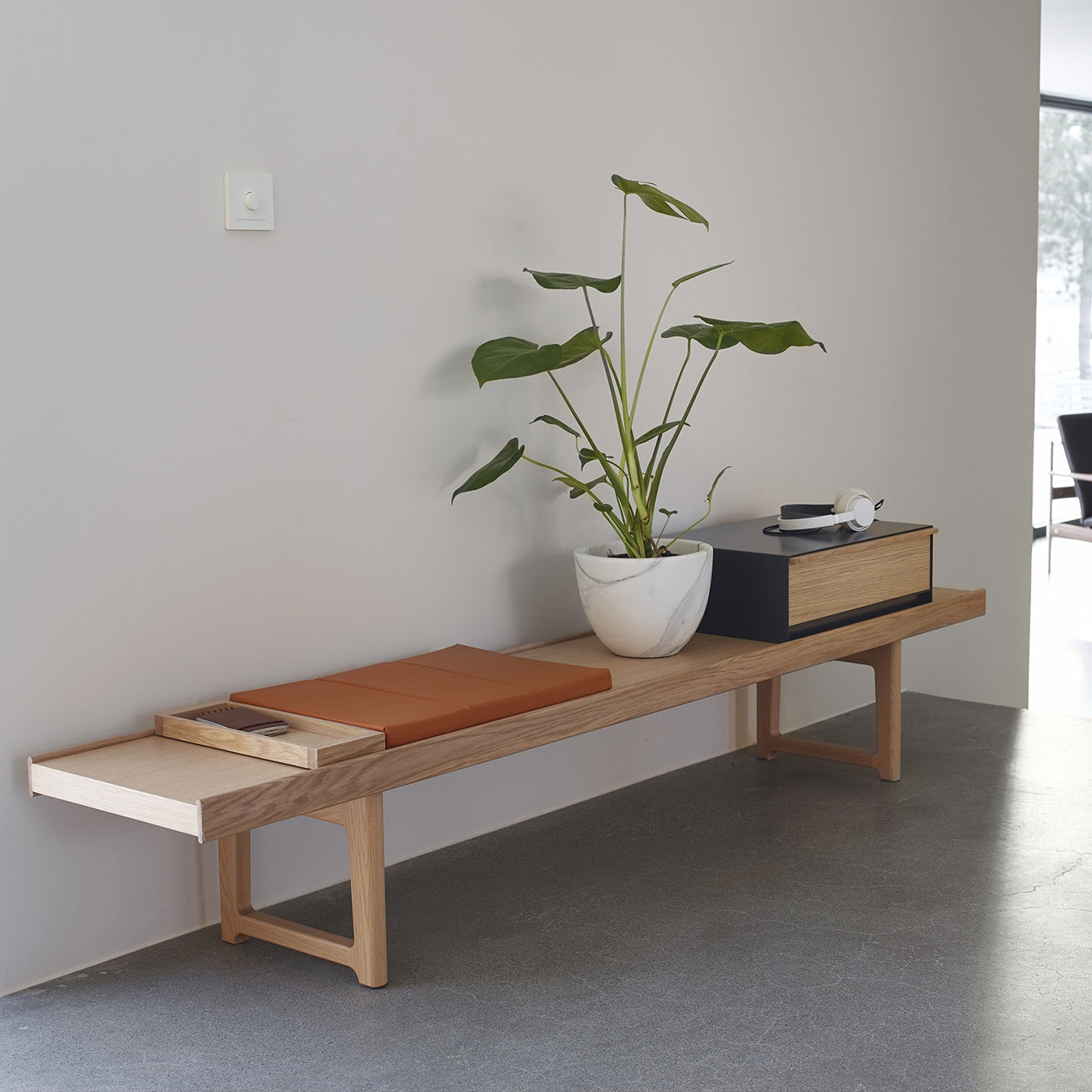 Krobo - Benk - Eik - 120/150/200 cm
