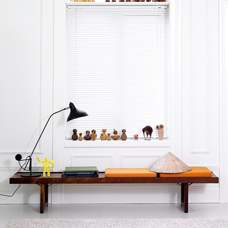 Krobo - Benk - Valnøtt - 120/150/200 cm