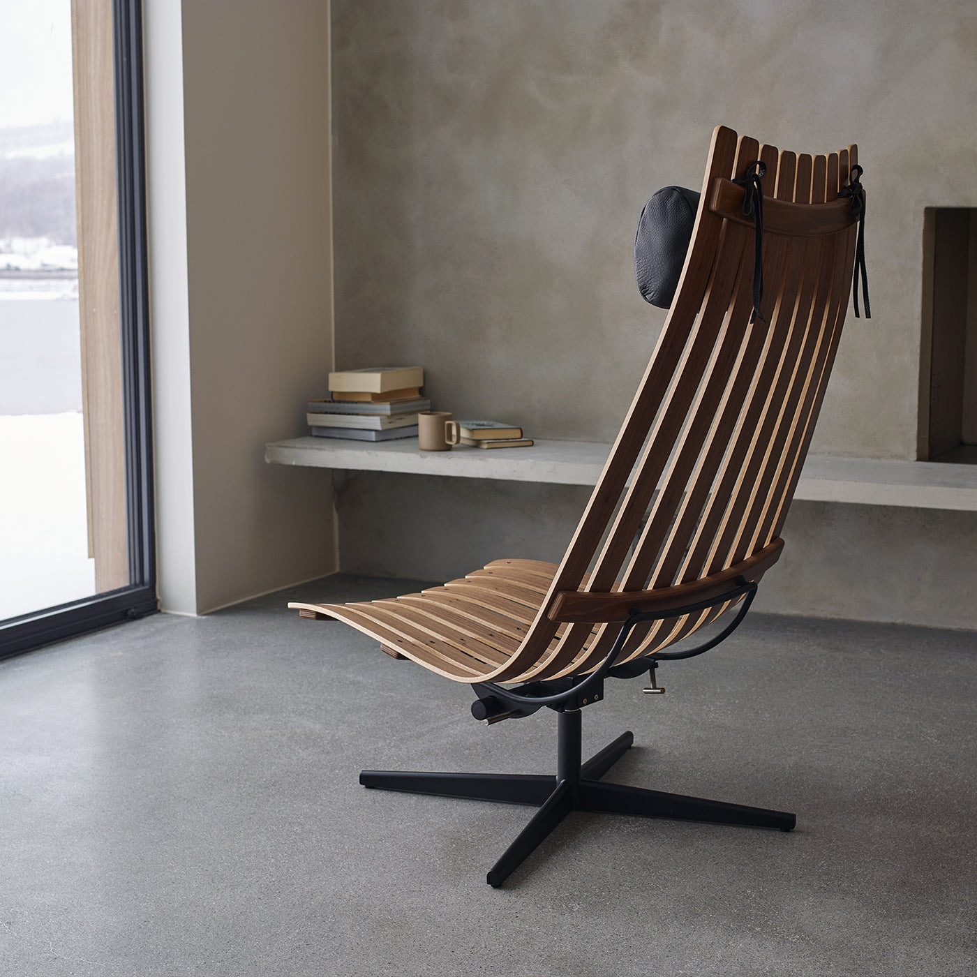 Scandia Senior - Easy Chair - Swivel m/vipp