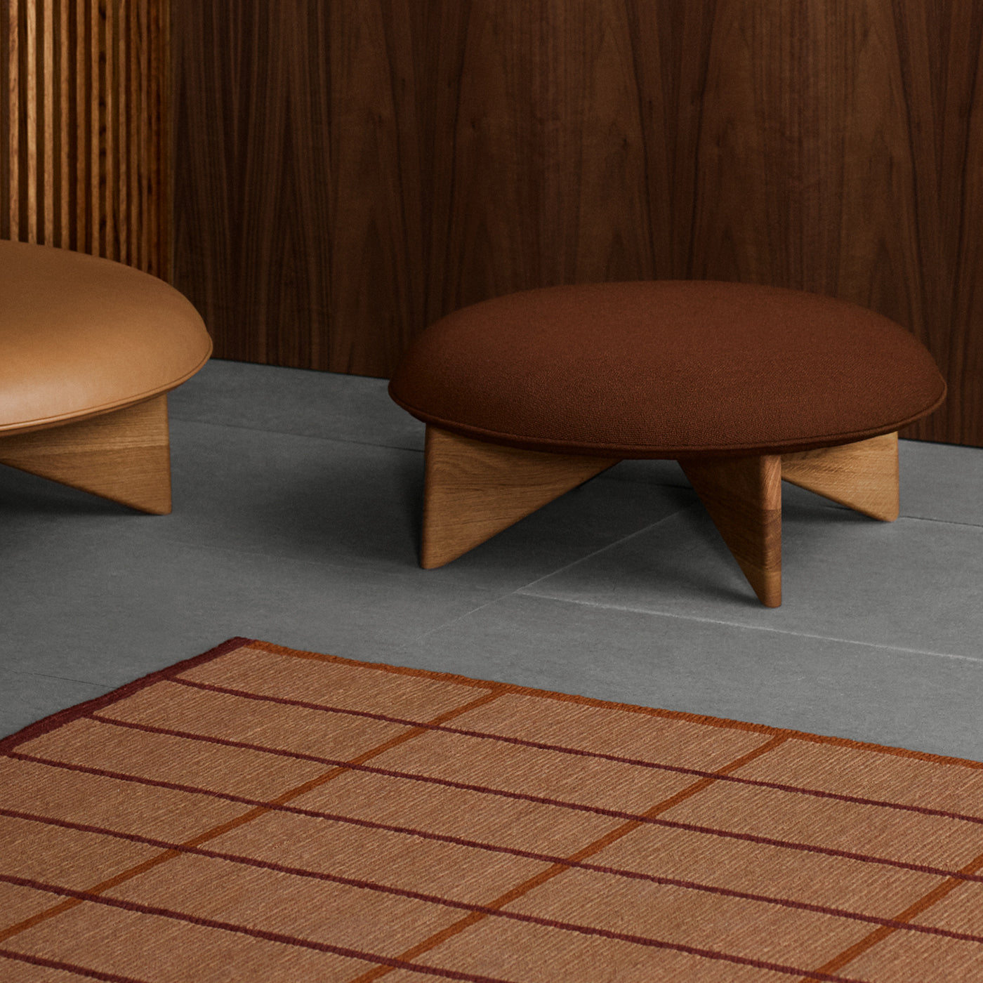 Ribbon Teppe Rust