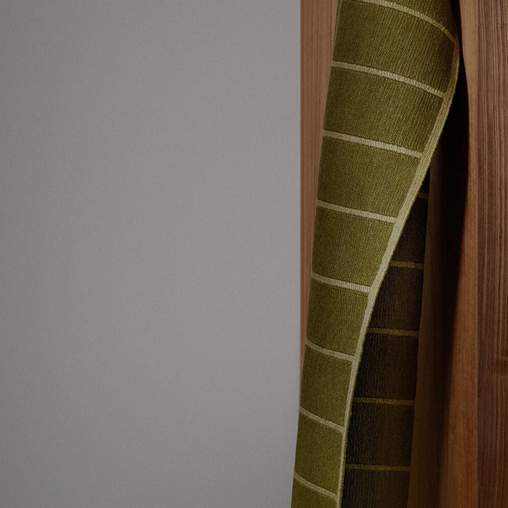 Ribbon Teppe Grønn