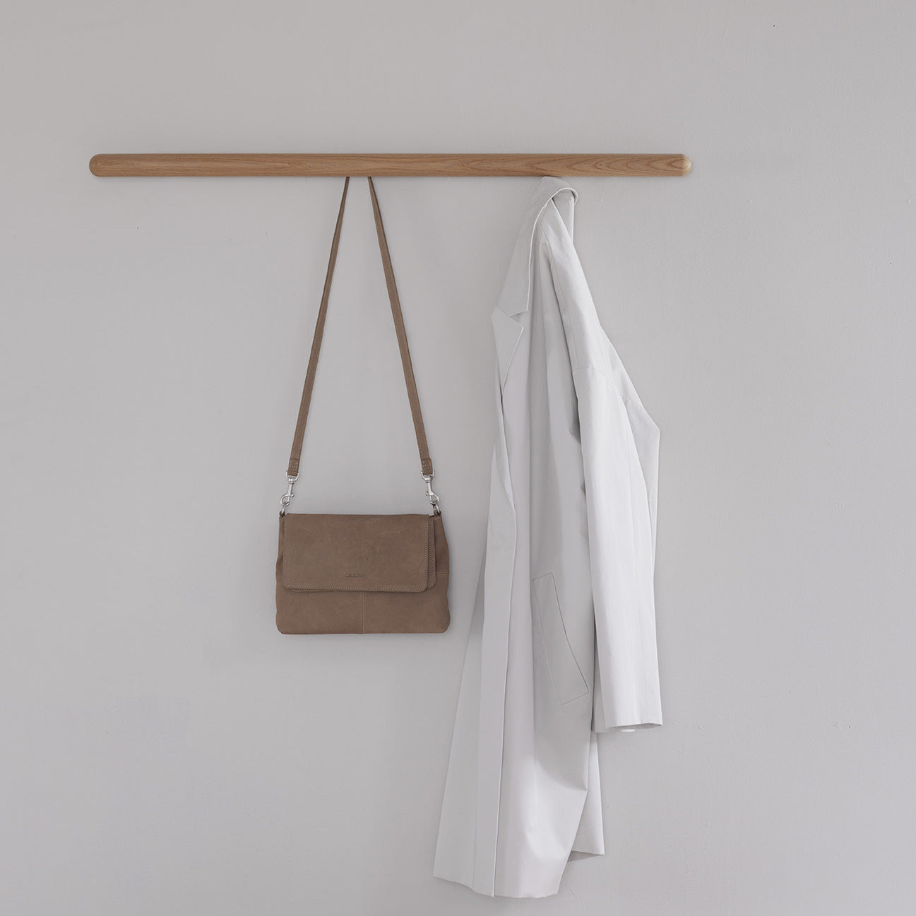 Haldar - knaggrekke - Eik 60 / 90 / 120 cm