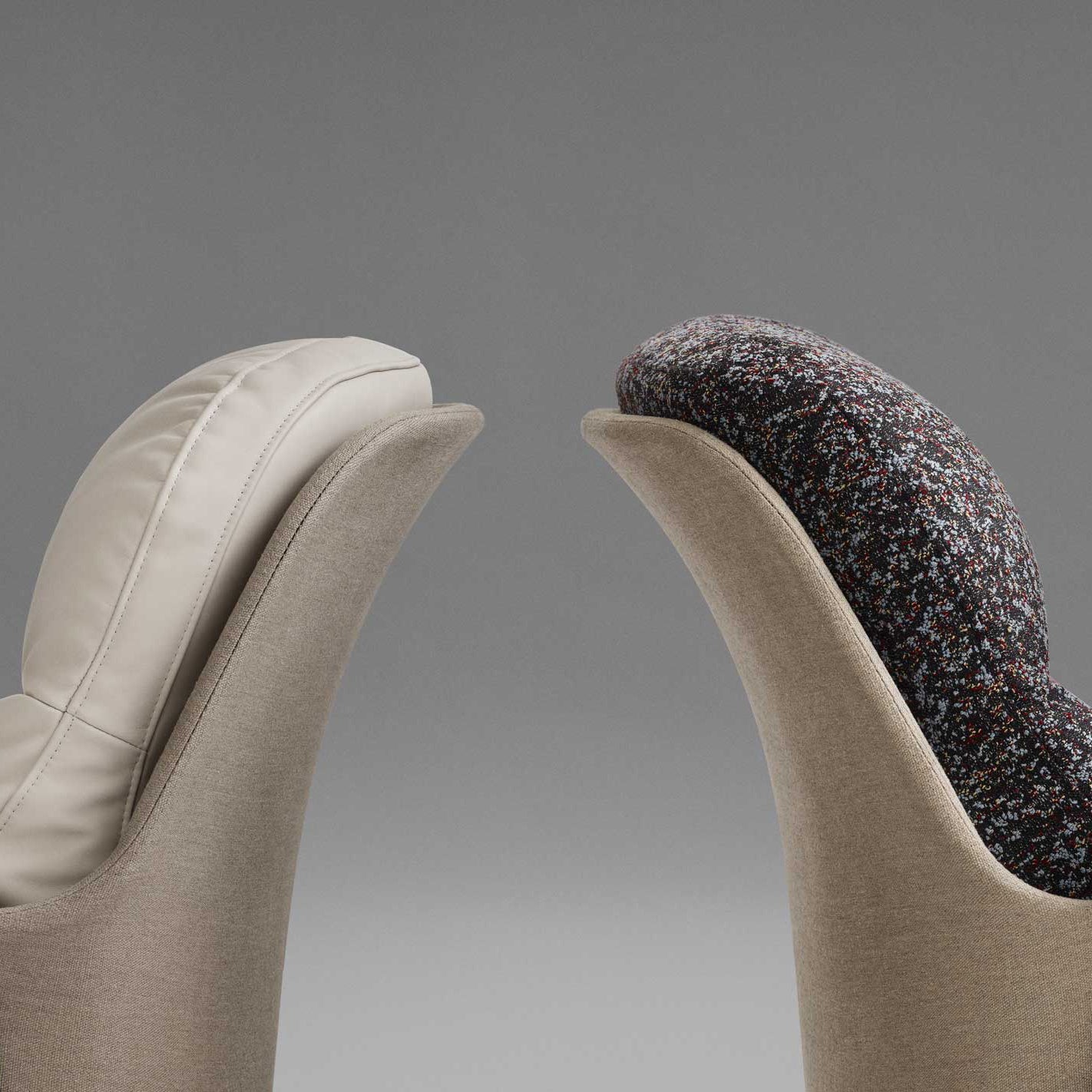 Lyra - Chaise Longue - Tekstil