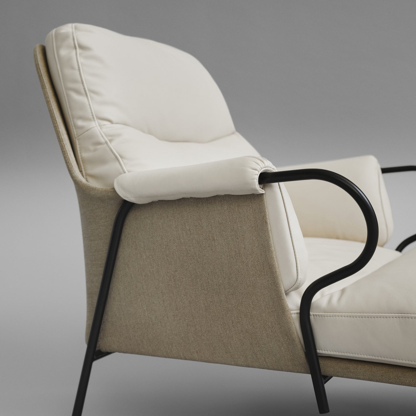 Lyra - Chaise Longue - Skinn