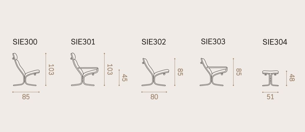 Siesta Classic model SIE 302 Vintage Cognac