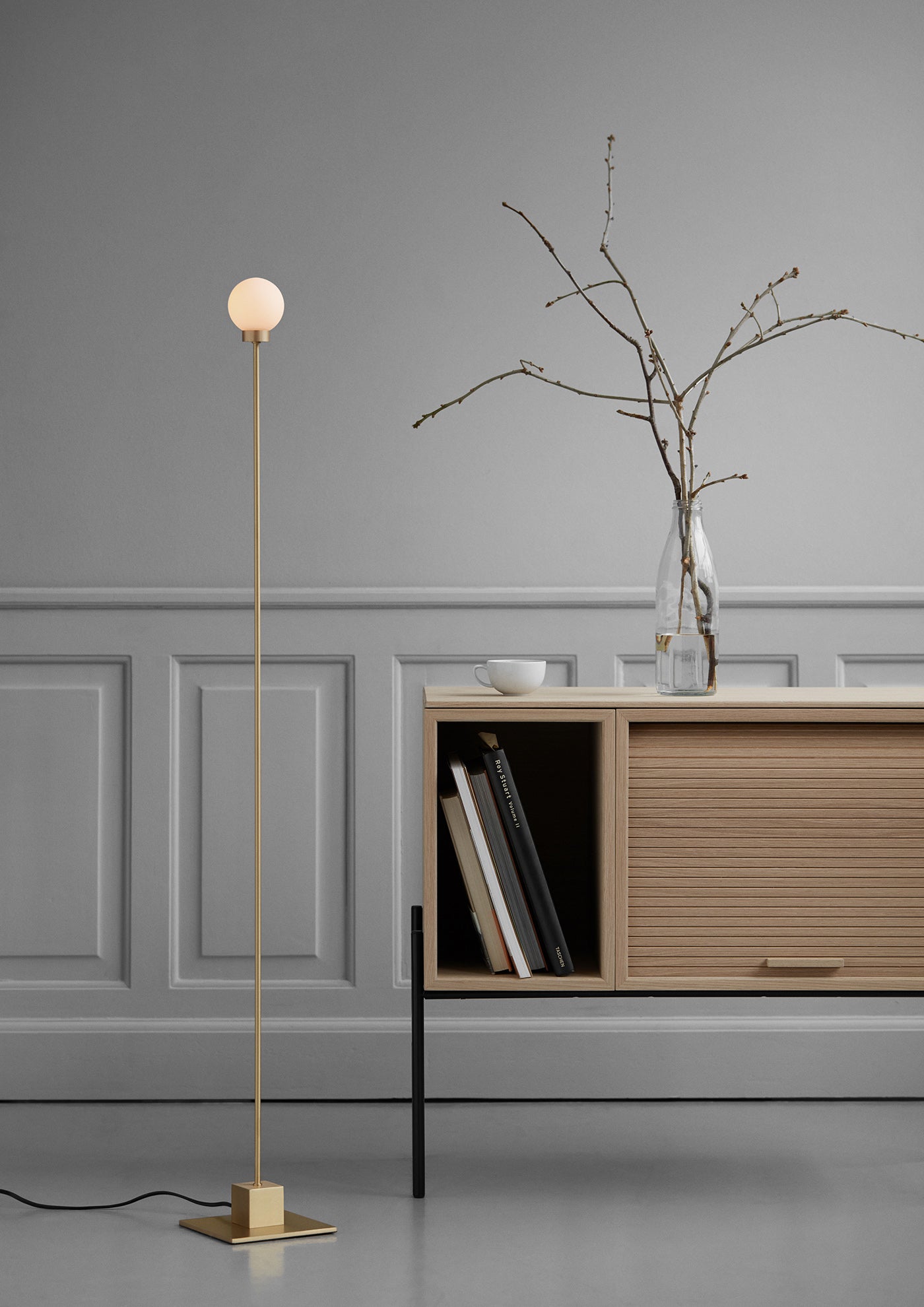 Snowball - Bordlampe - Messing