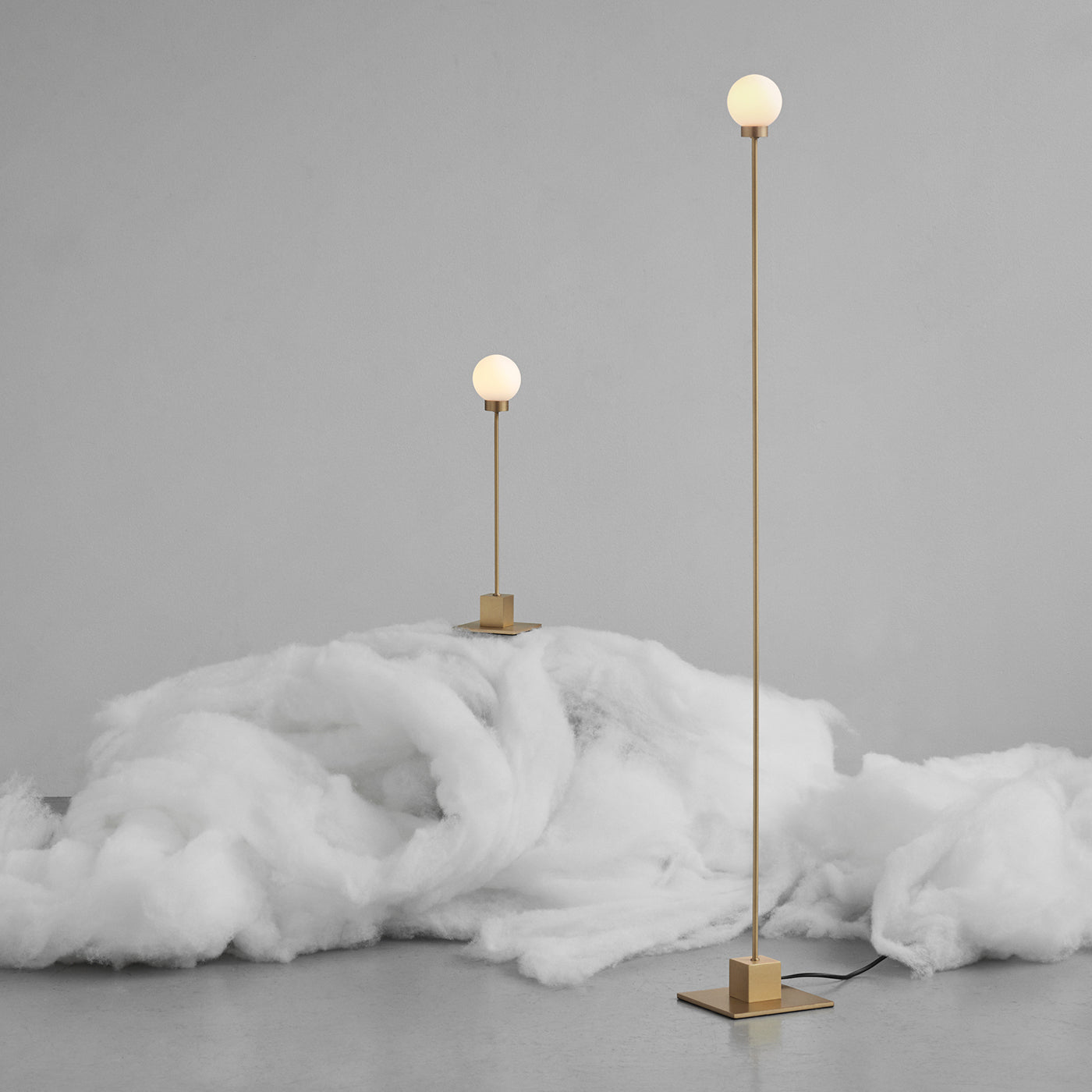 Snowball - Bordlampe - Messing