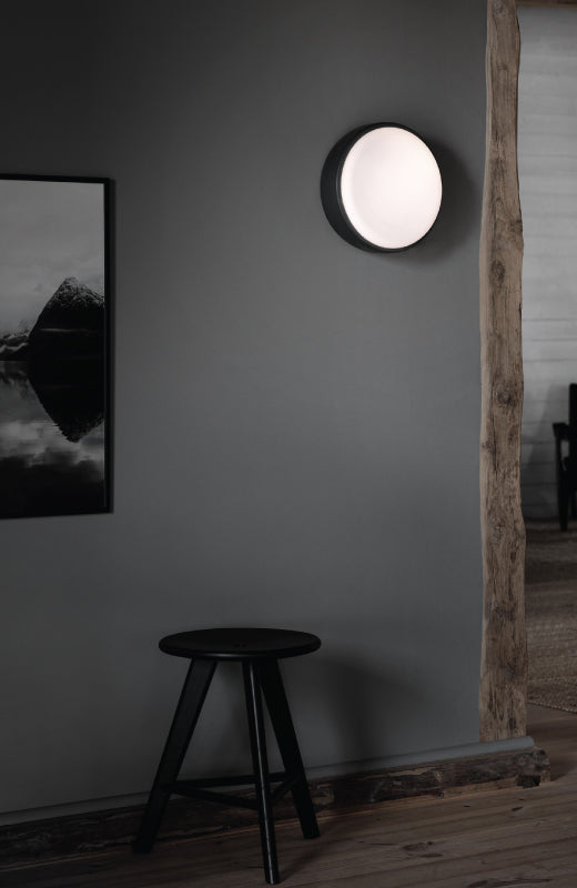 Over Me - Tak og veggllampe 40 cm - Dark Grey