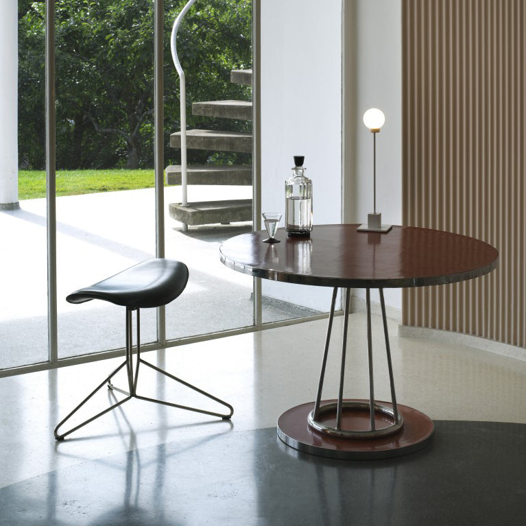 Snowball - Bordlampe - Hvit / stål