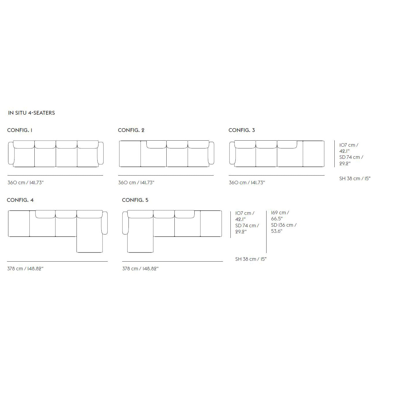 In Situ - 4 seter Config 2/3