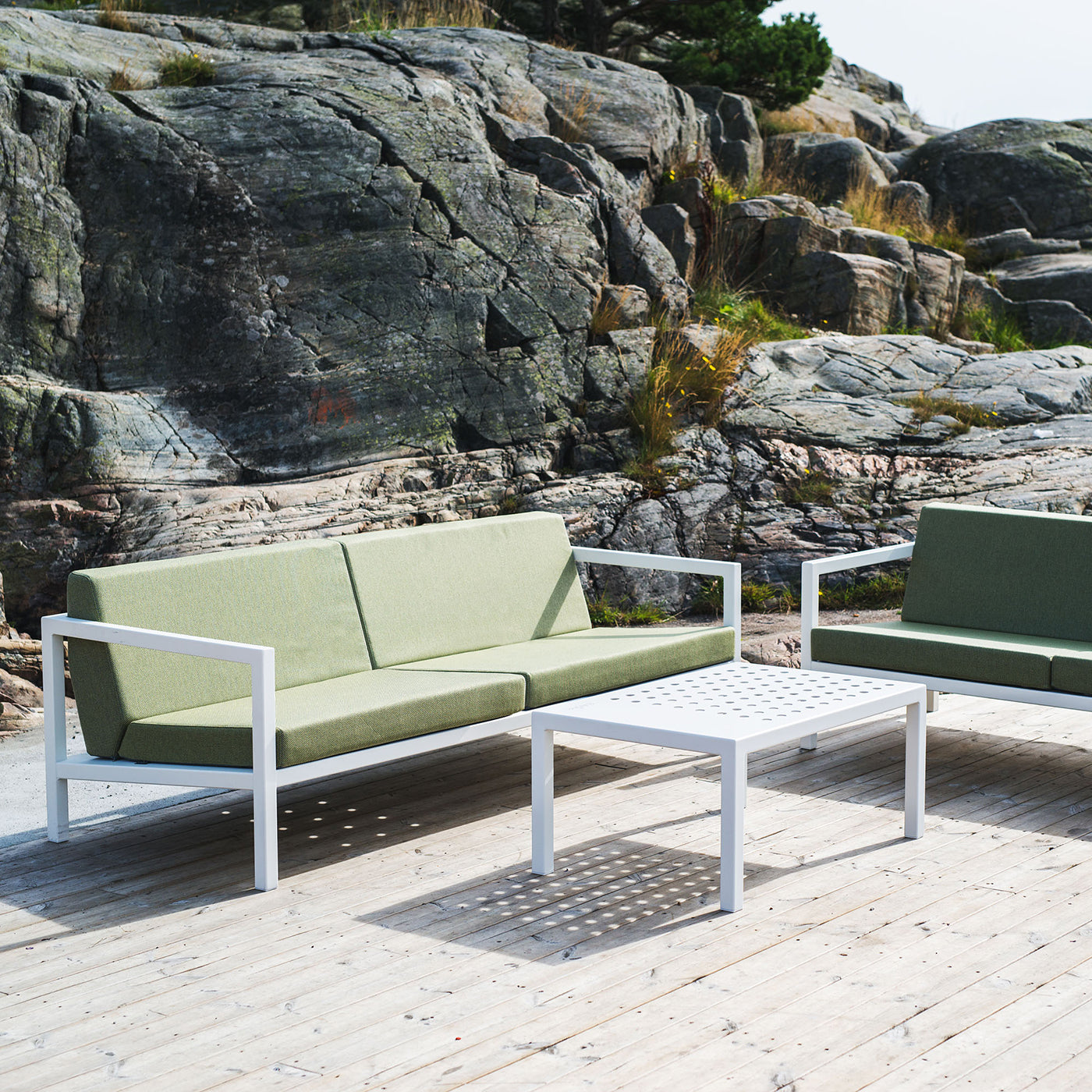 Sundays Frame - Sofa 3 seter - Jord / Bronse