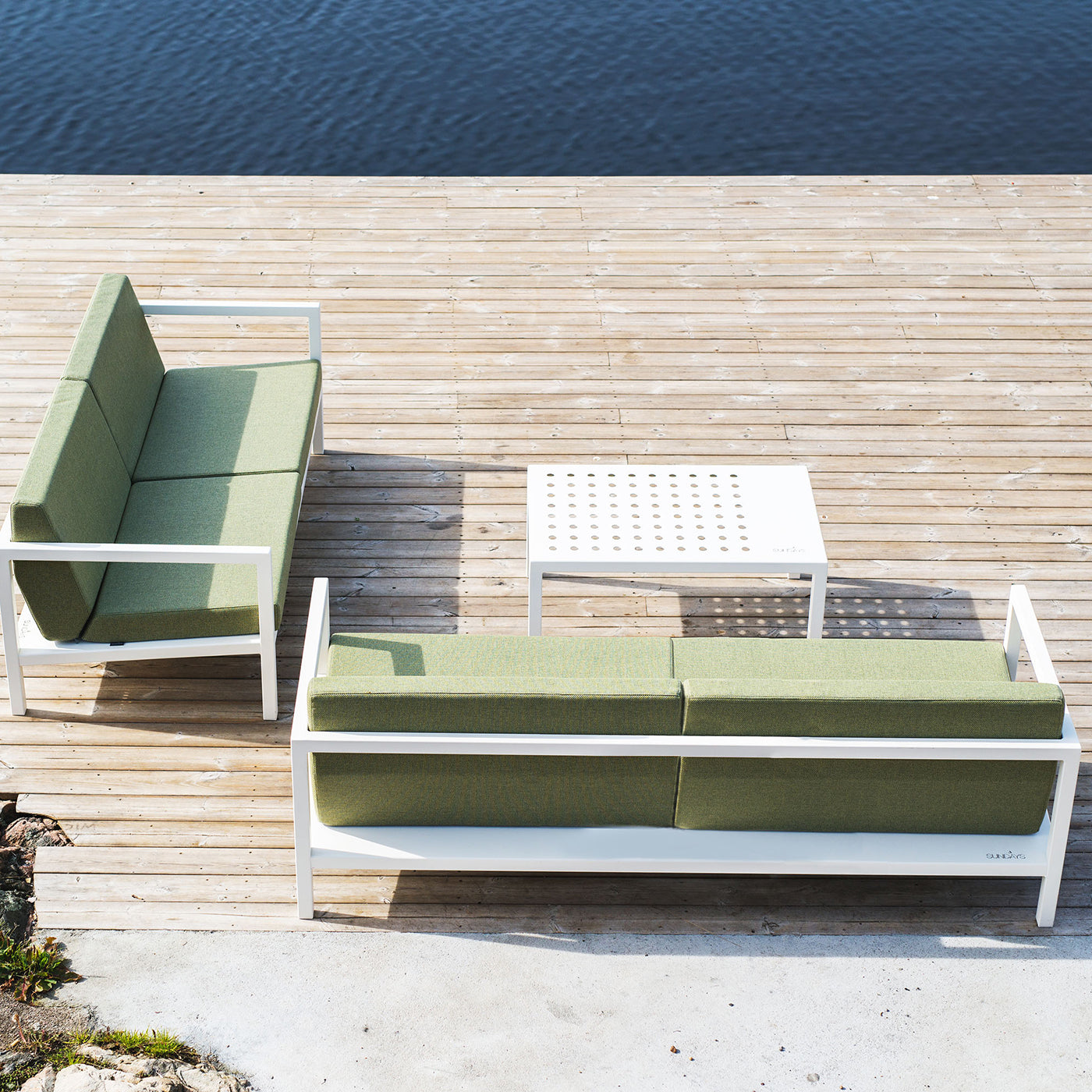 Sundays Frame - Sofa 3 seter - Jord / Bronse