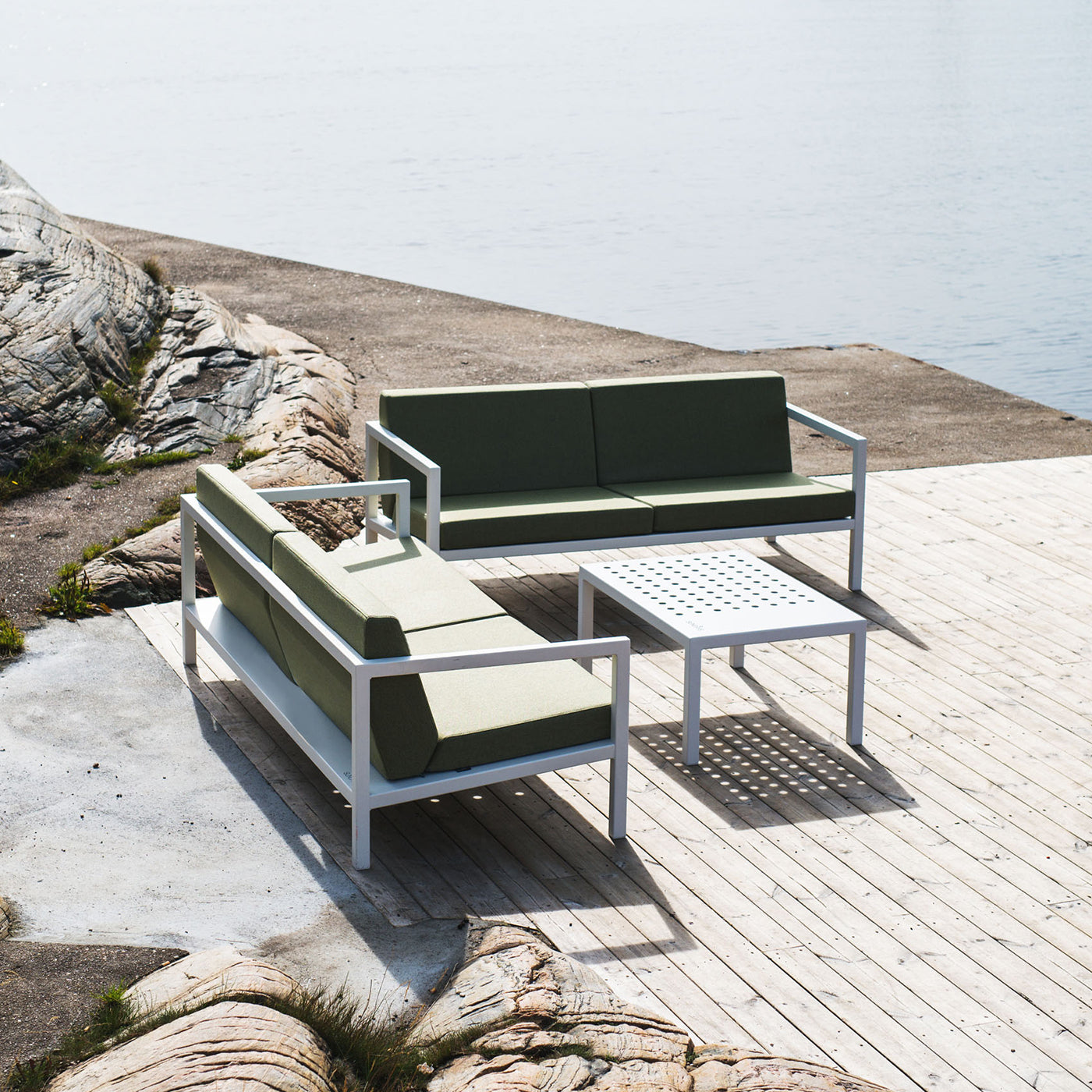 Sundays Frame - Sofa 3 seter - Jord / Bronse