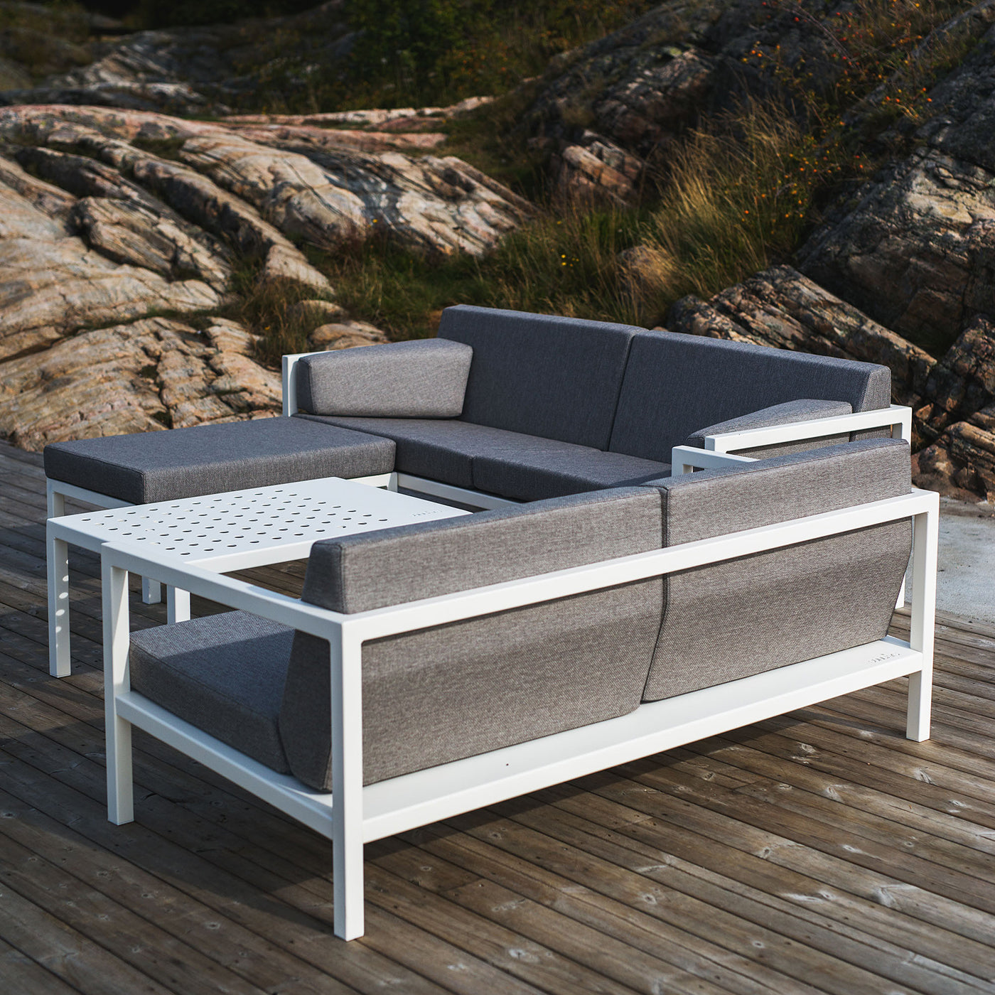 Sundays Frame - Sofa 3 seter - Jord / Bronse
