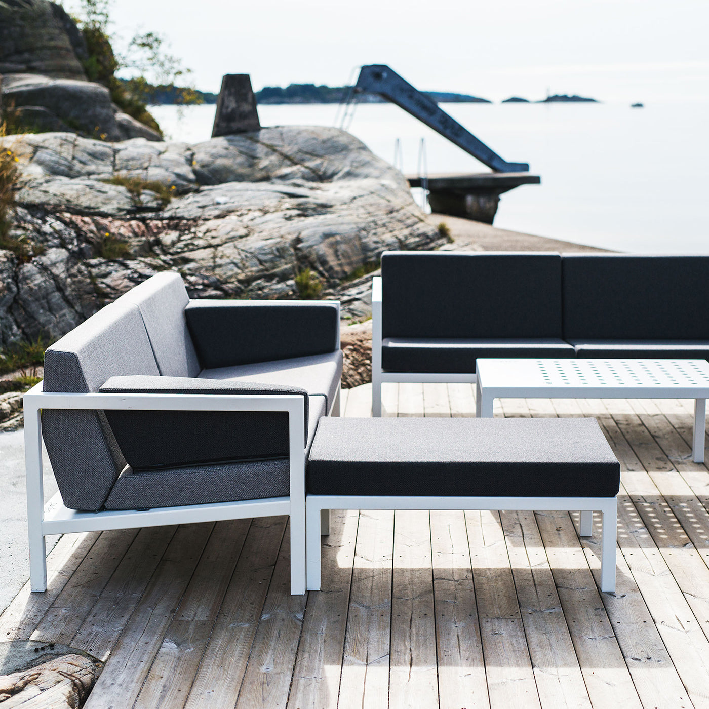 Sundays Frame - Sofa 3 seter - Jord / Bronse