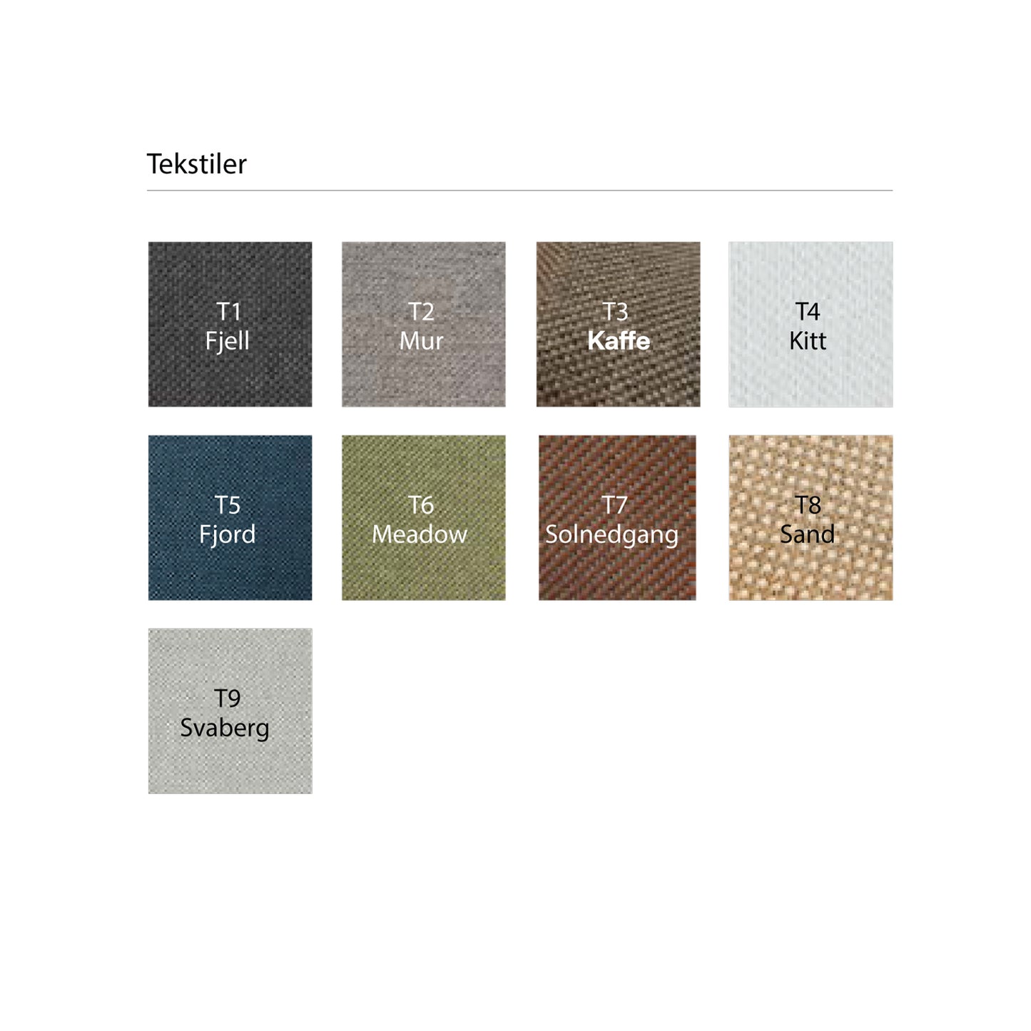 Sundays Frame - Sofa 2,5 seter Ask