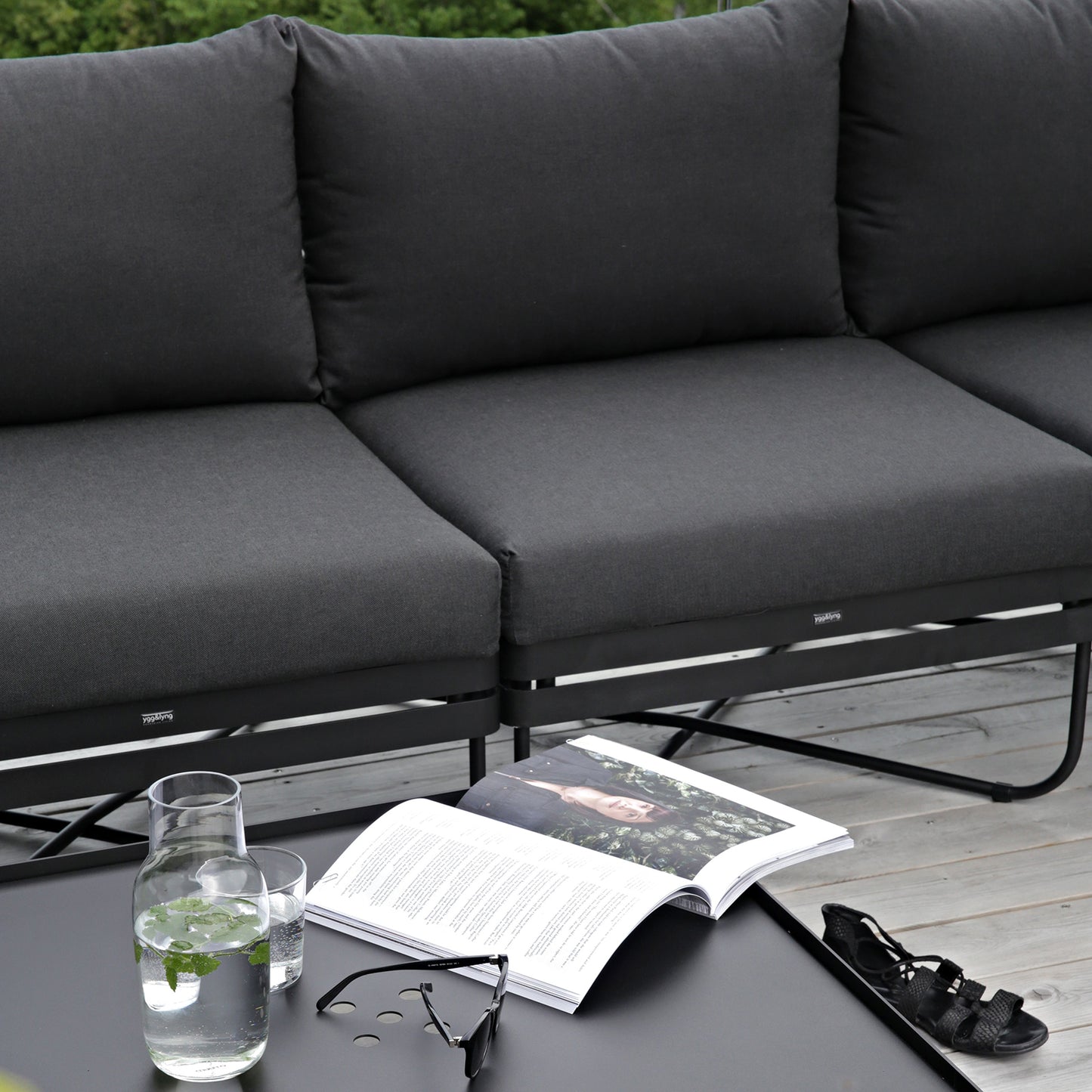 Bris Outdoor - Modulsofa 73 x 146 cm