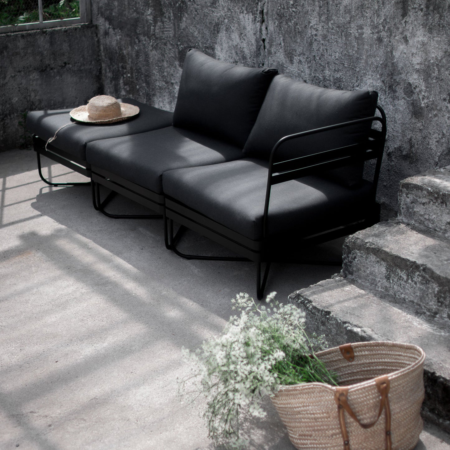 Bris Outdoor - Modulsofa 73 x 146 cm
