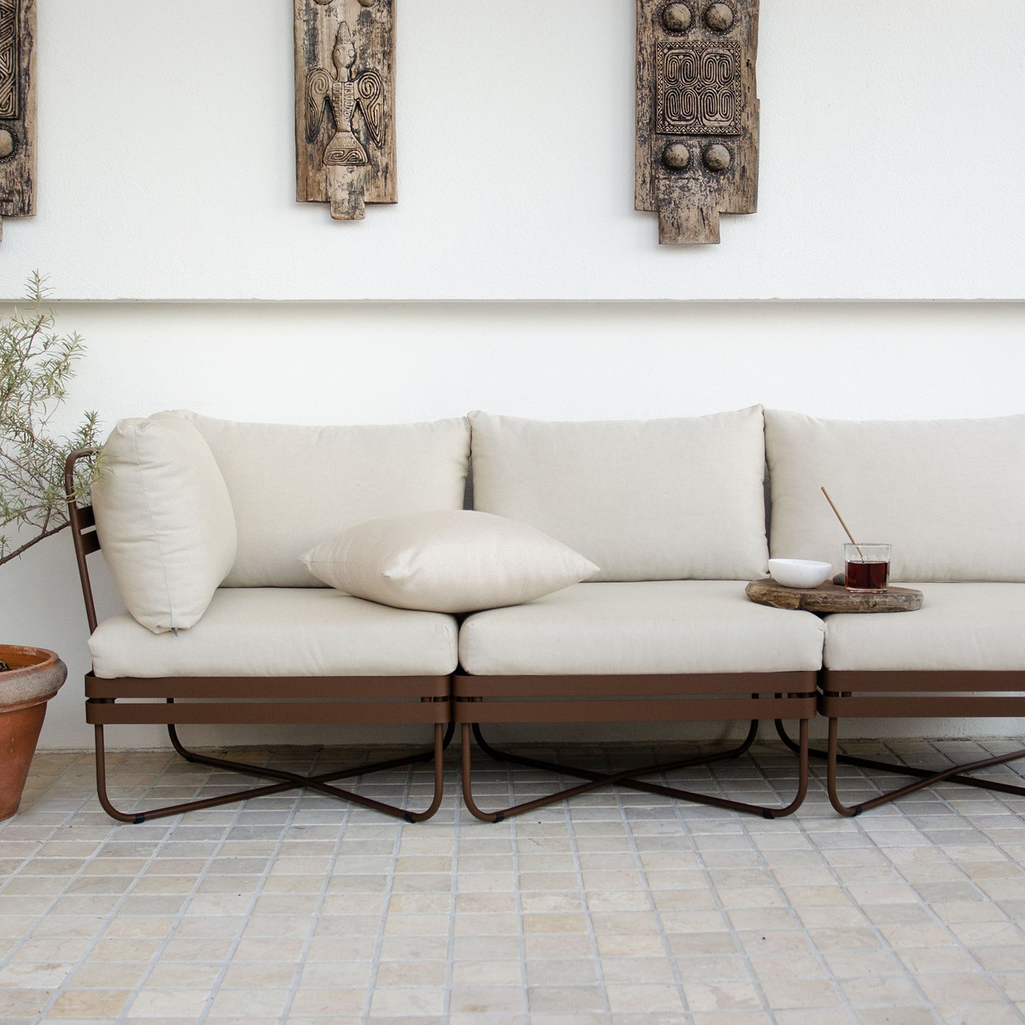 Bris Outdoor - Modulsofa 73 x 146 cm
