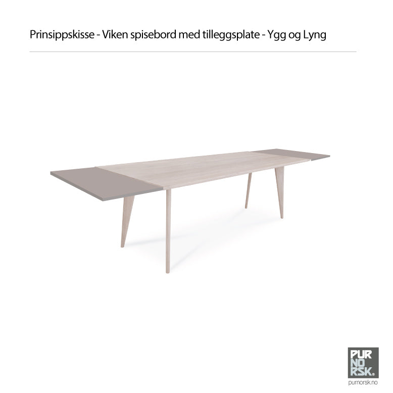 Viken - Tilleggsplate - 90 x 50
