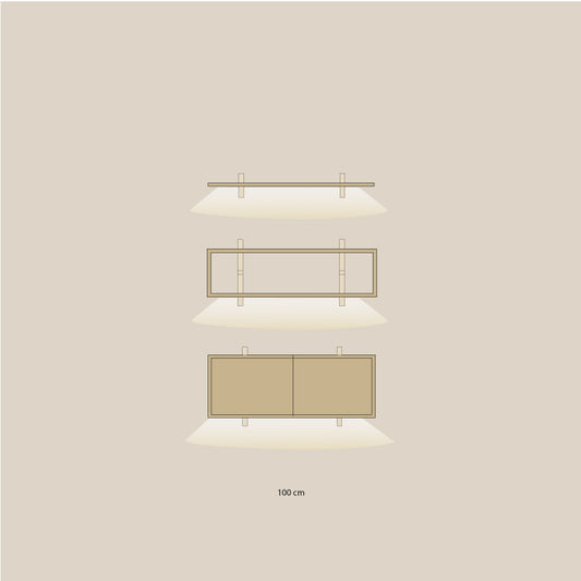 Abel system - Belysning 100 cm