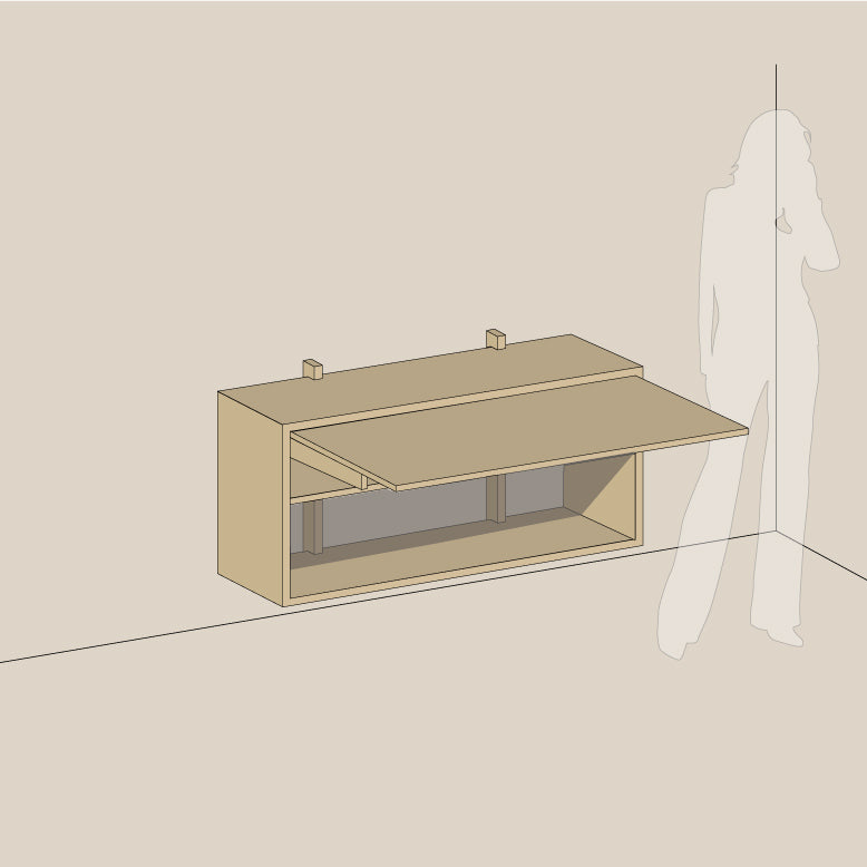 Abel system - Skrivebord - B 100 - H 54