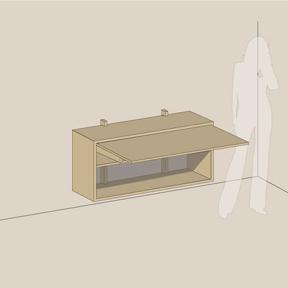 Abel system - Skrivebord - B 100 - H 54