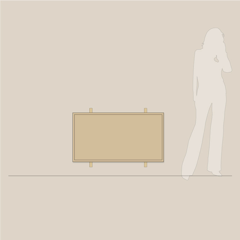 Abel system - Skrivebord - B 100 - H 54