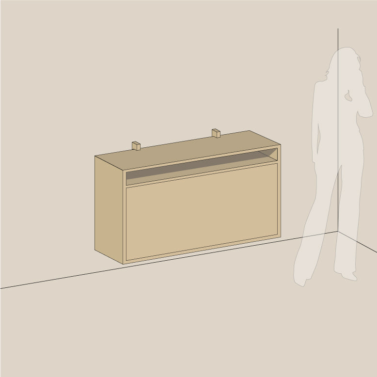 Abel system - Skrivebord - B 100 - H 67