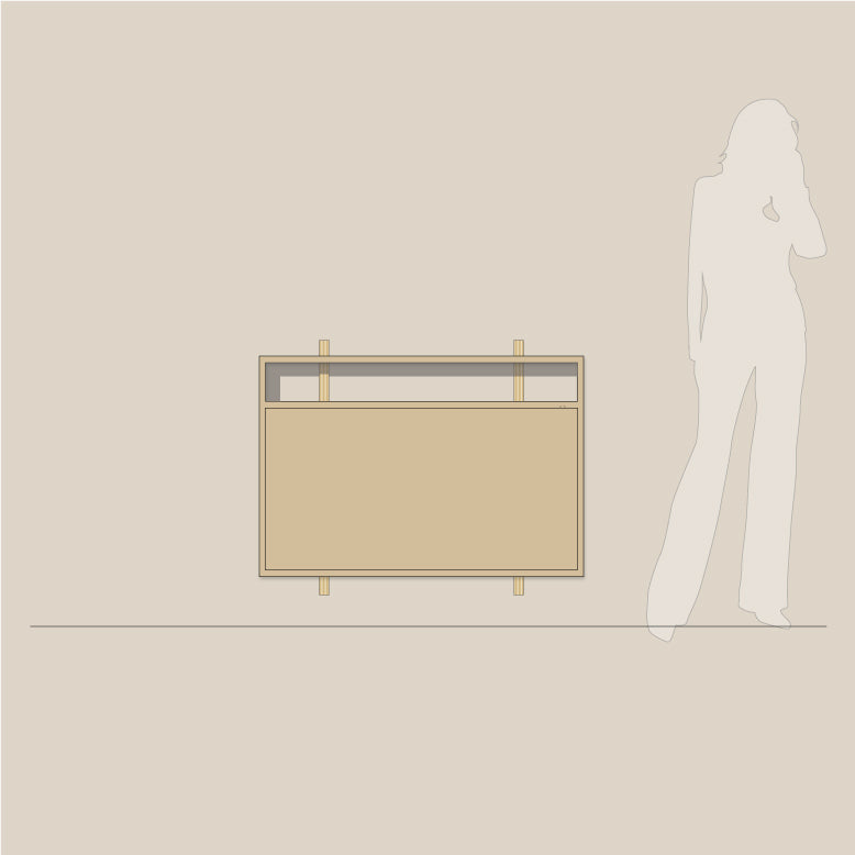 Abel system - Skrivebord - B 100 - H 67