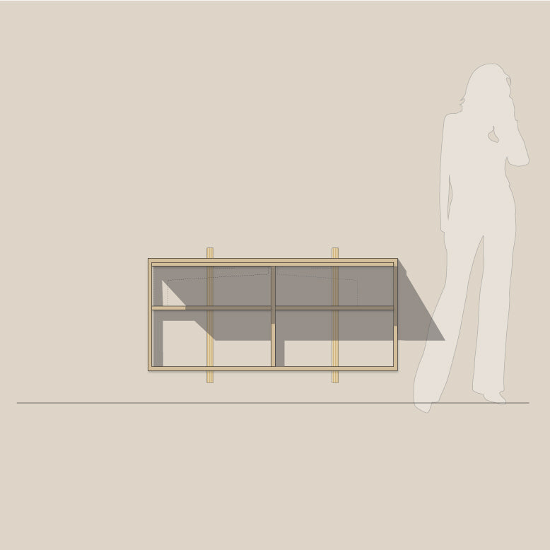 Abel system - Skrivebord - B 120 - H 54