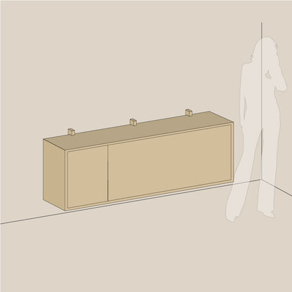 Abel system - Skrivebord - B 160 - H 54 -  Kombi