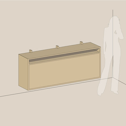 Abel system - Skrivebord - B 160 - H 67