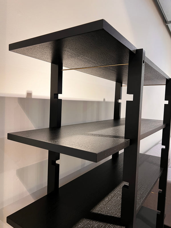 Gulvmodell - Sortlakkert eik - prosjekt