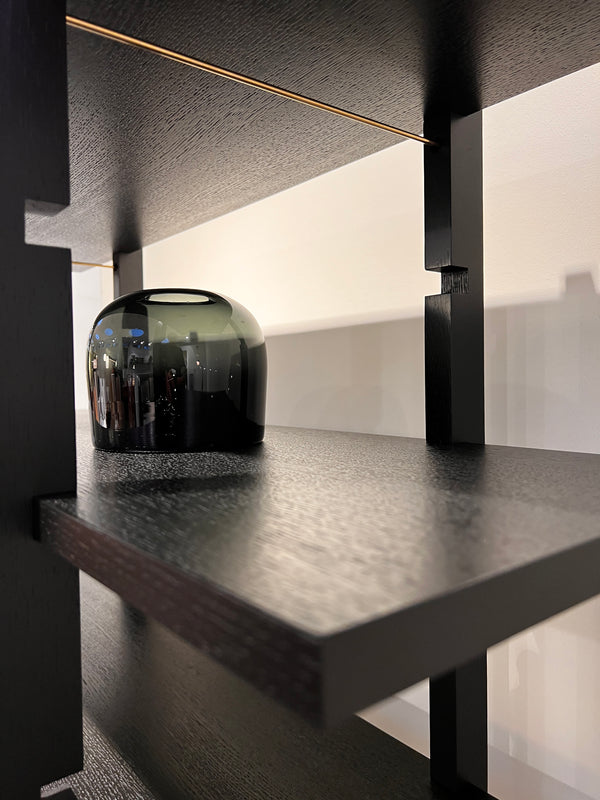 Gulvmodell - Sortlakkert eik - prosjekt