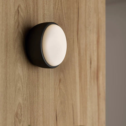 Over Me - Tak og veggllampe D 20 cm - Sort