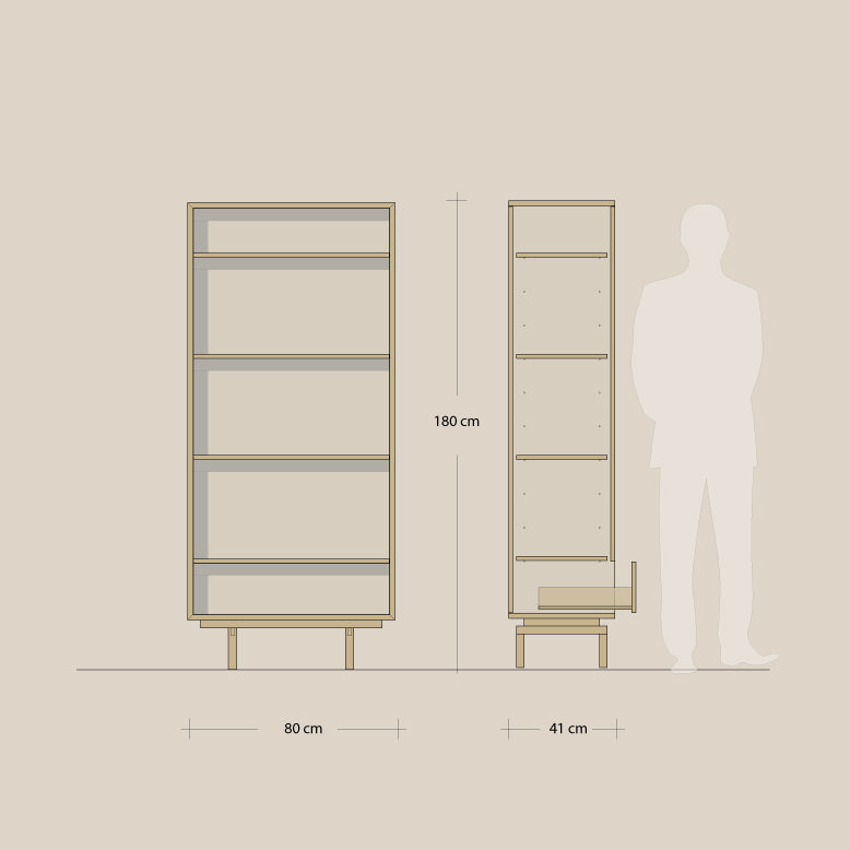 Abel - Høyskap H180