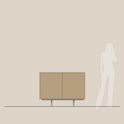 Abel - Konsoll - Frittstående - B120 - H86