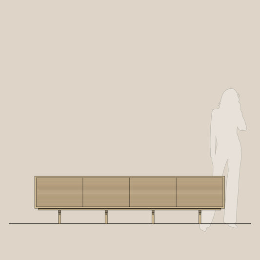 Abel - Konsoll - Frittstående - B240 - H60